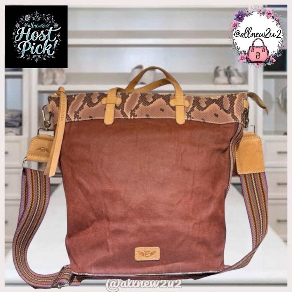 Consuela Sling Bag with Removable Shoulder Strap Unisex Style MULTI Host Pick - Picture 9 of 17